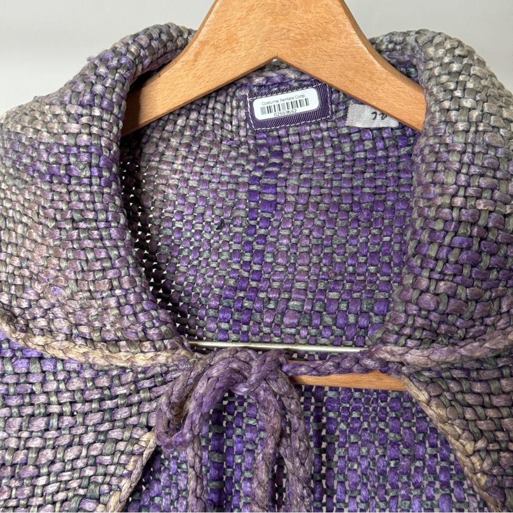 Fantasy Handwoven Lilac Shawl Shrug - Picture 2 of 9